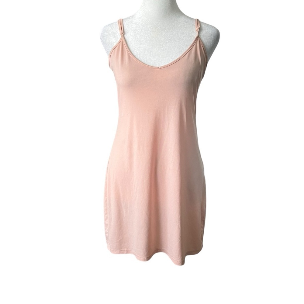 LOVERS + FRIENDS Pink Slip Dress